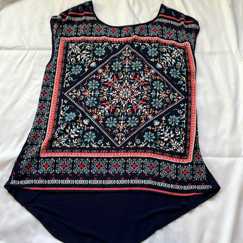 Navy blue shirt